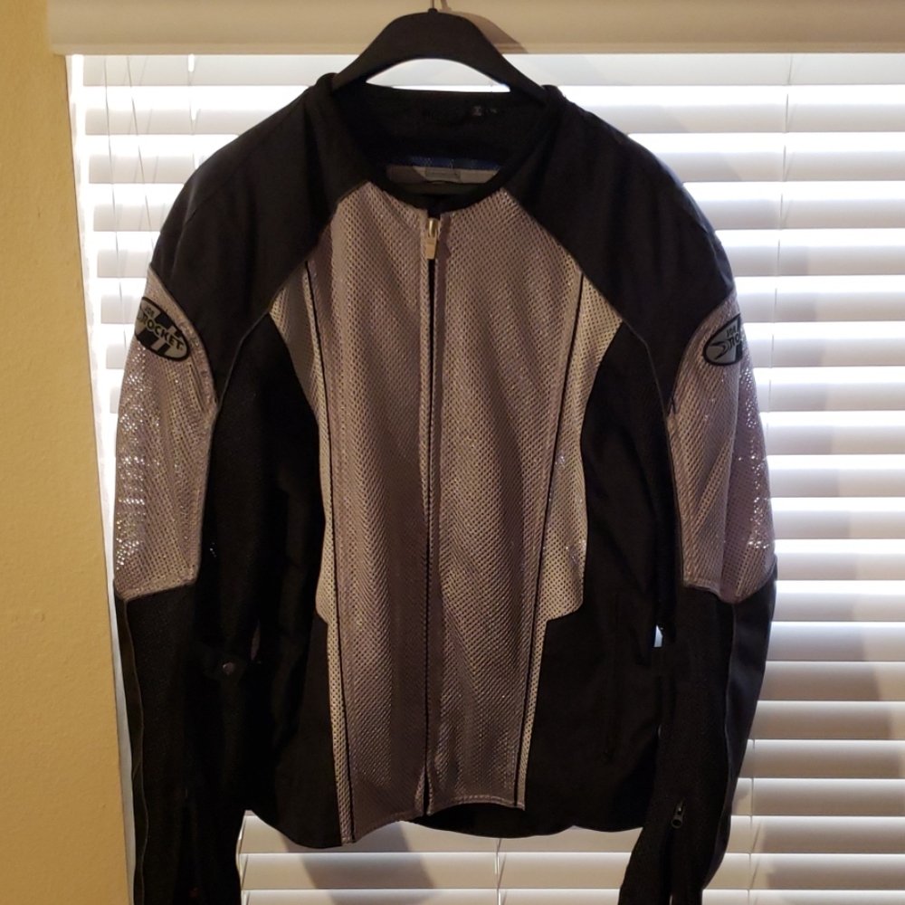 Men's mesh motorcycle jacket